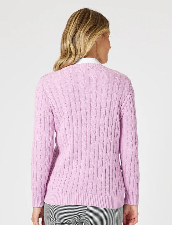 Kala cable jumper Orchid