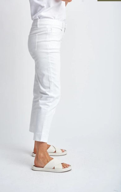 GC White denim stretch jean
