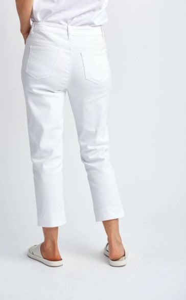 GC White denim stretch jean