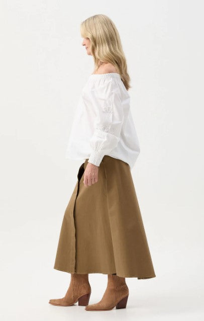 Embroderiery white Blouse