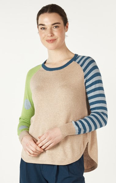 zAKKET Spot knit oat