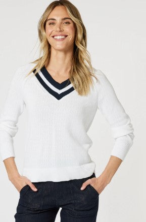 Princeton jumper white