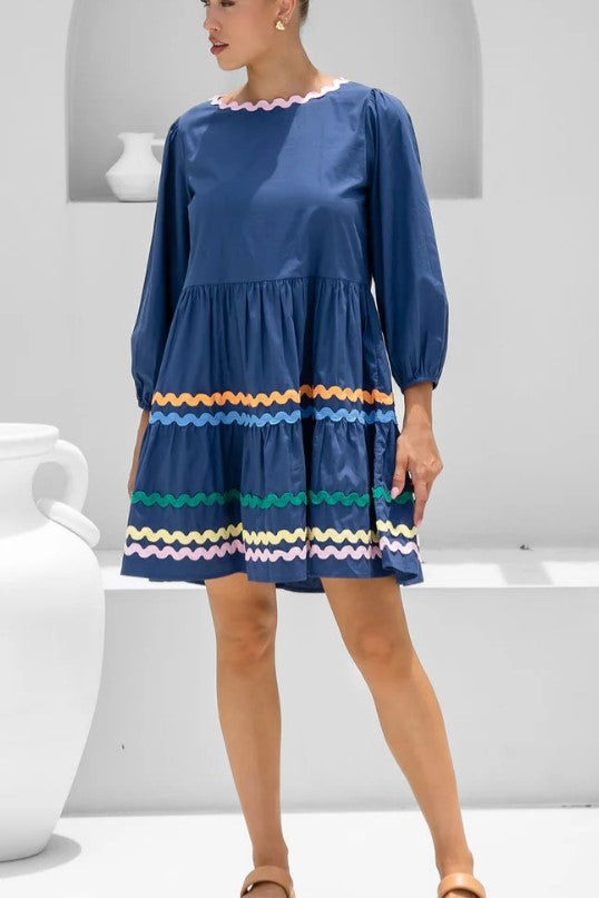 OLinda Short Navy dress