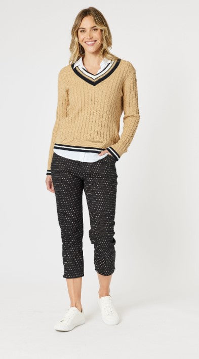Oxford Jumper Caramel