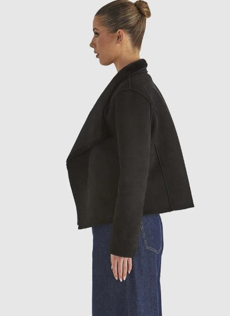 Behold Reversible black Jacket