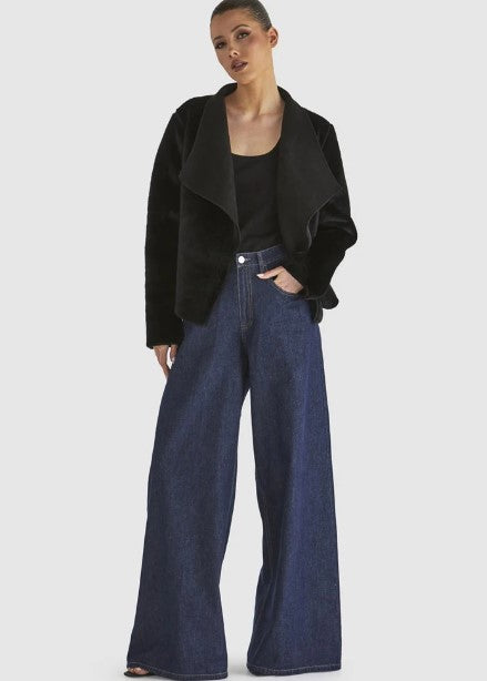 Behold Reversible black Jacket