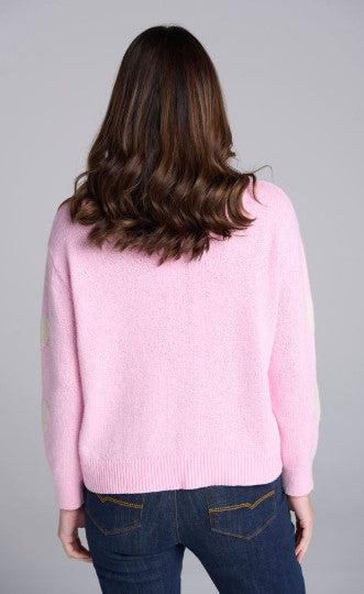 GC Big Heart Cardi Pink