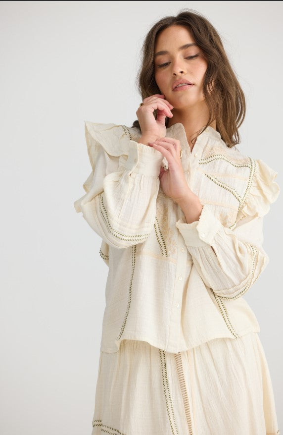 Freya off white blouse