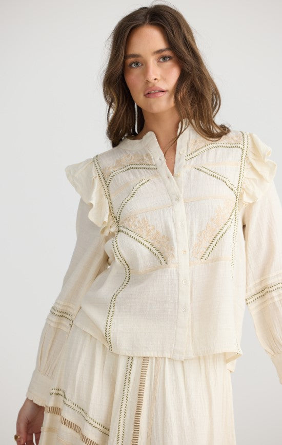 Freya off white blouse