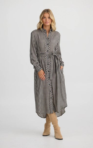 Cadize Shirt check dress
