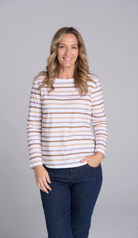 GC Stripe Hummas long sleeve tee