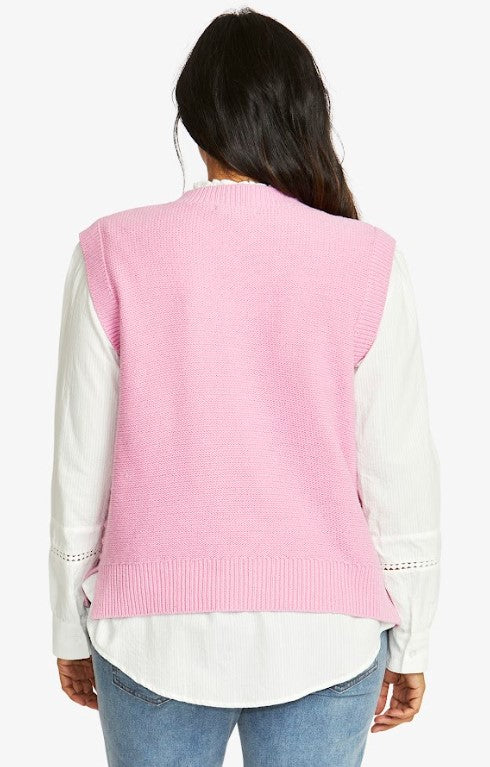 Seraphina Vest Pink