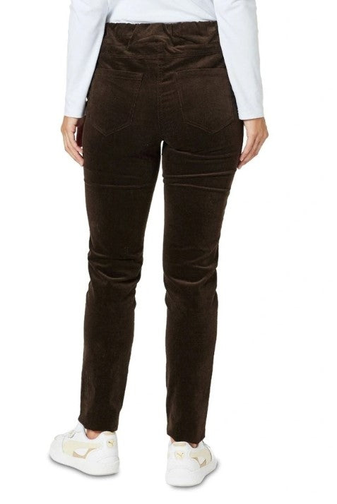 Harper Cord pants chocolate