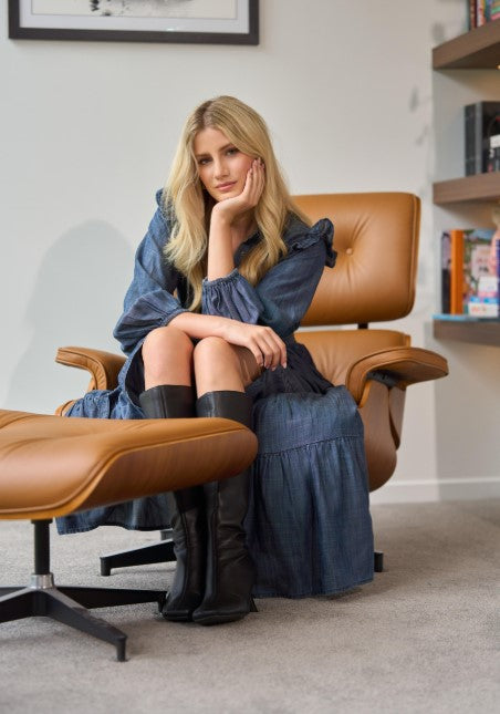 Rhoda denim dress