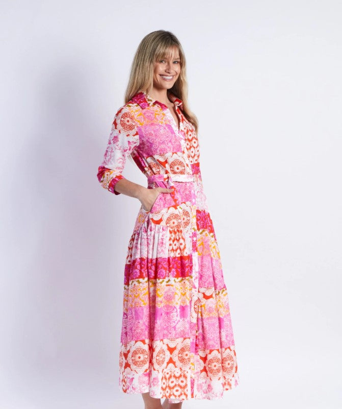 Zoey Dress Pinks