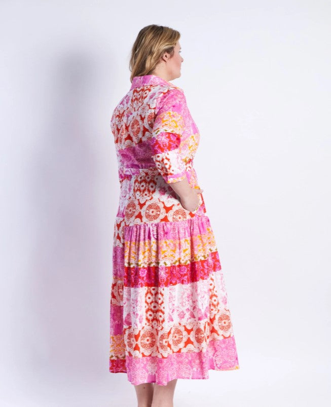 Zoey Dress Pinks