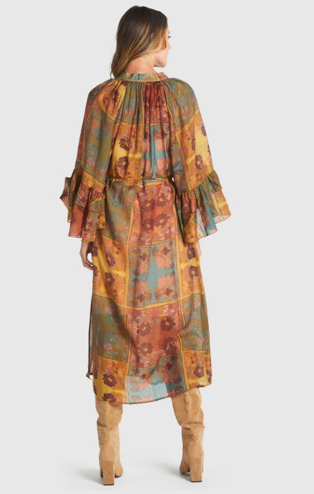 Bohemian Noveau floral dress