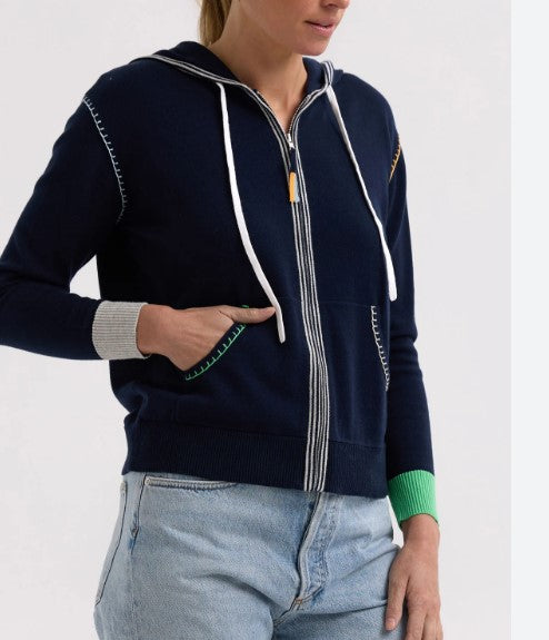 Heart Embrodiery hoodie