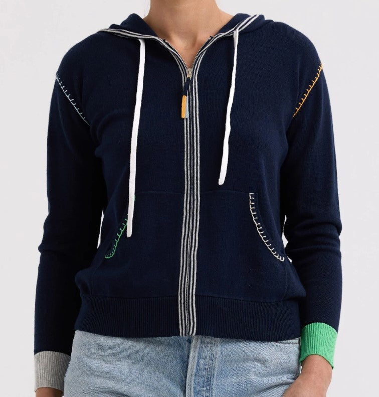 Heart Embrodiery hoodie