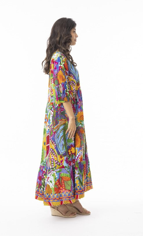 Ipanema Dress Midi print