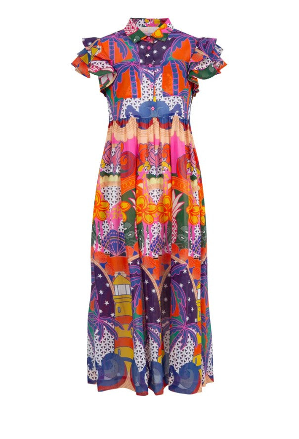 Flute through Fiesta dress
