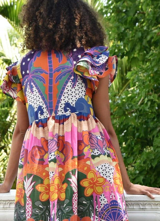 Flute through Fiesta dress