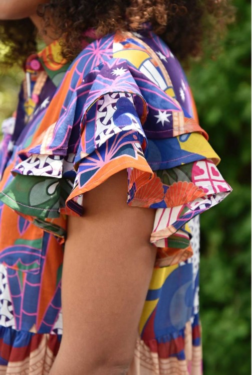 Flute through Fiesta dress