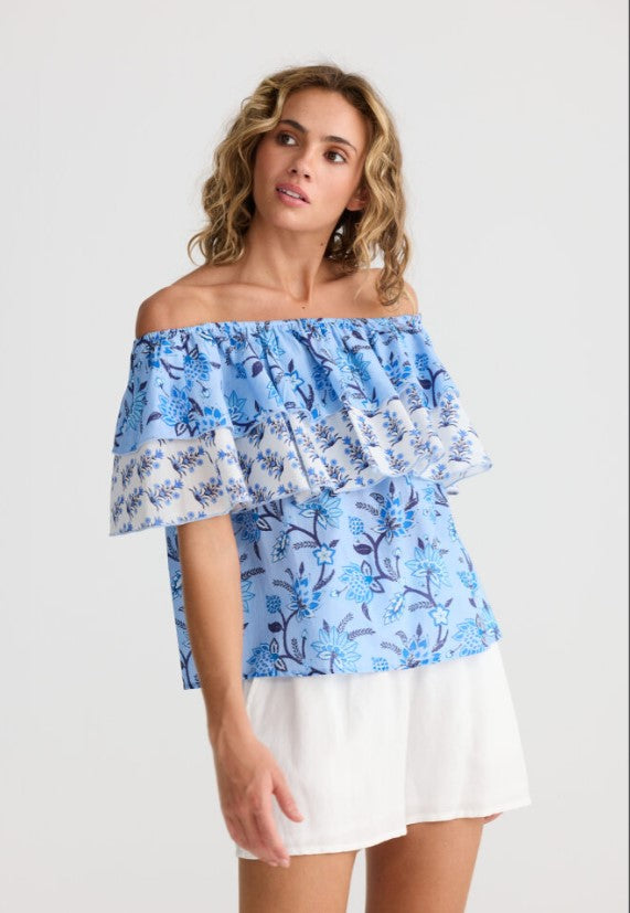 Gateway Blueberry blouse