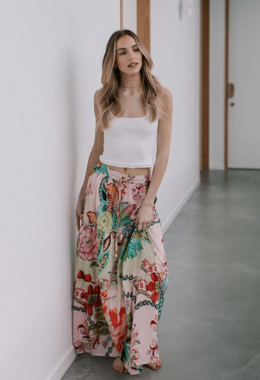 JG Skirt Floral with Lining