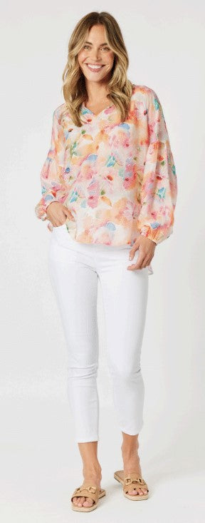 GS SPRING floral top