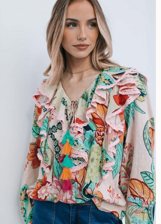 JG Ruffle Top