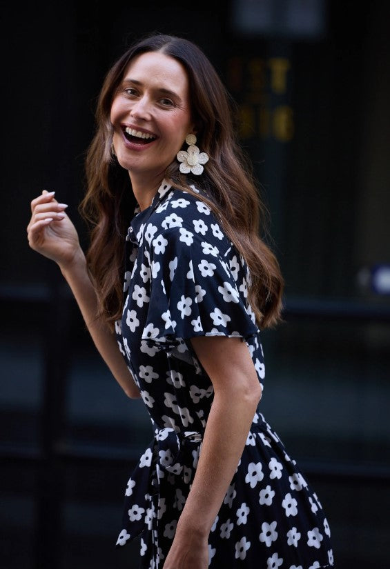 Alice Ditsy sleeve dress