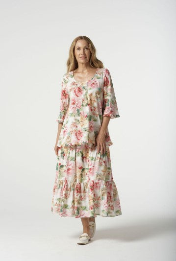 GC Floral Trapeze blouse