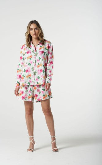 GC Spring floral blouse