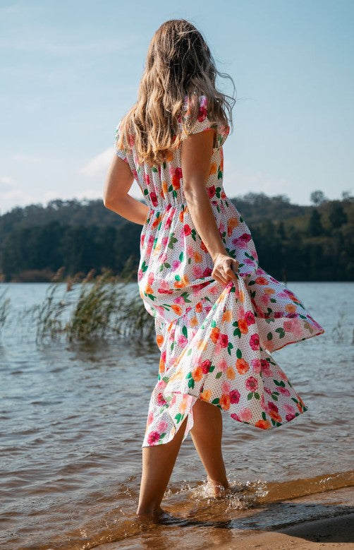 GC Floral Stitches dress
