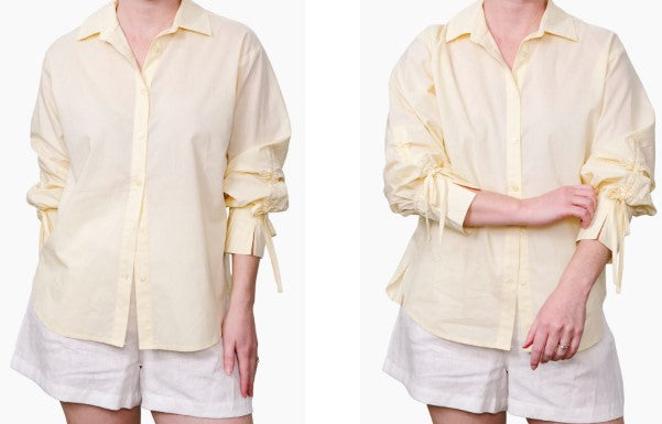 Lemon Cotton Shirt