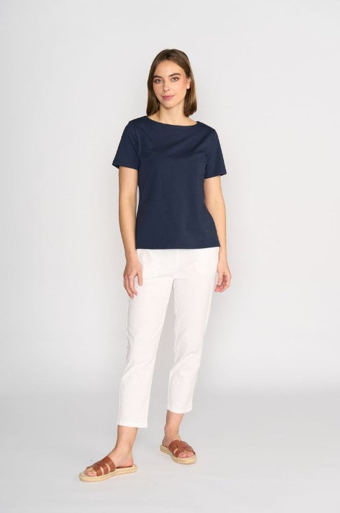 Ink Boat neck Top
