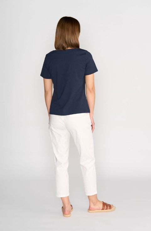 Ink Boat neck Top