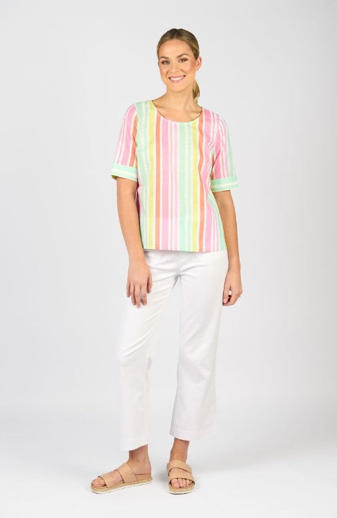 Rainbow Cabana Blouse