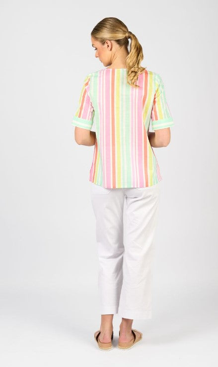 Rainbow Cabana Blouse