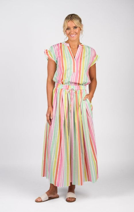 Caban Elastic waist skirt