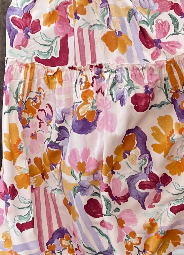 Sweet Lilly Print Tuli dress