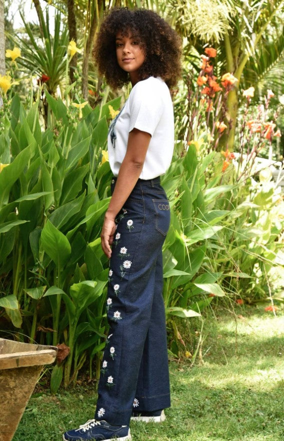 Precious Petal Daisy Jeans