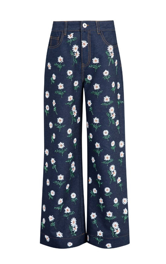 Precious Petal Daisy Jeans