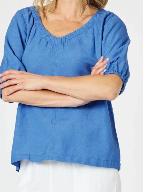 GS Sardina blue blouse