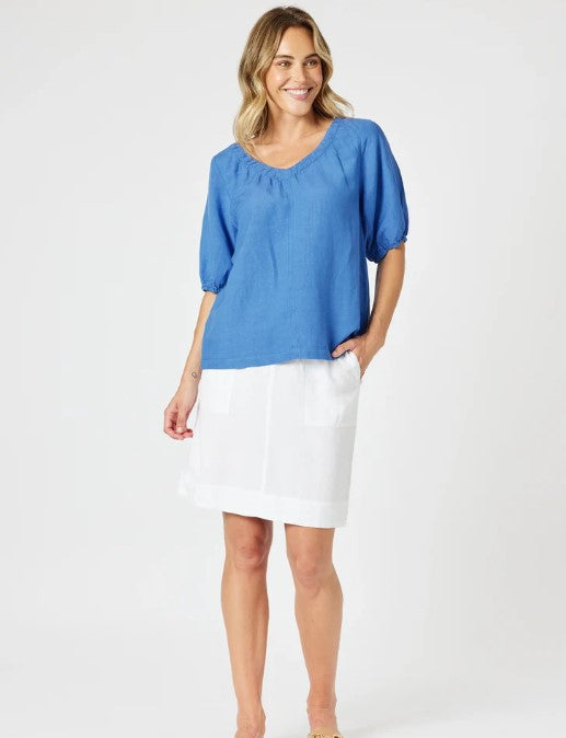 GS Sardina blue blouse