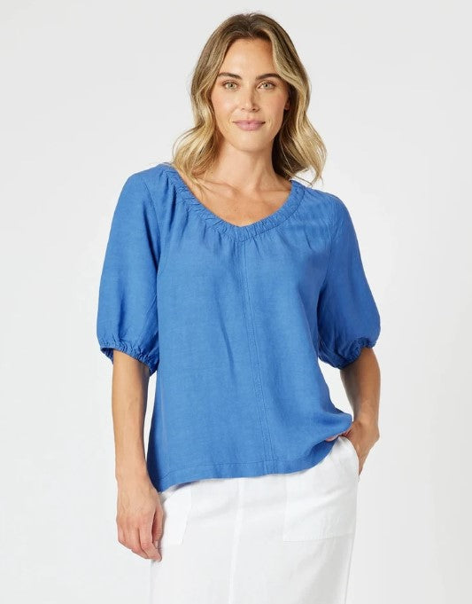 GS Sardina blue blouse
