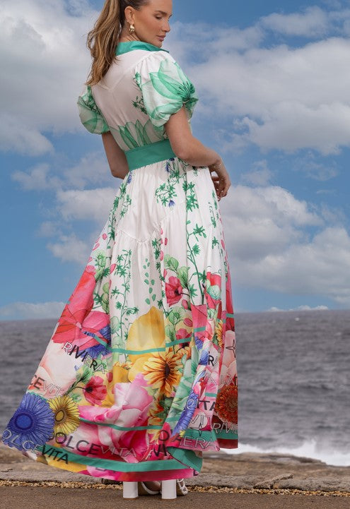 Maxi Floral Flower dress