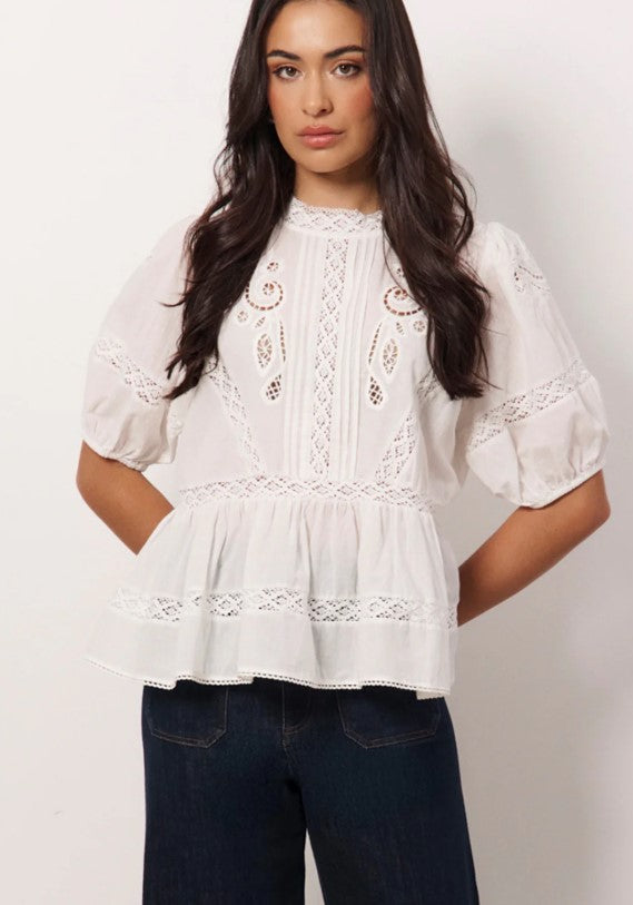 Ophelai boho White Top
