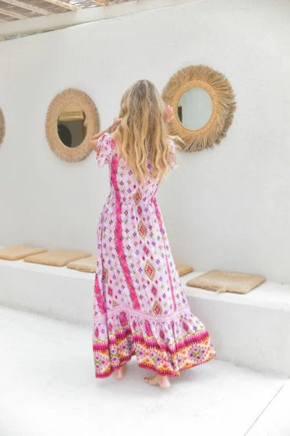 LOST TRIBE Print Carmen Maxi